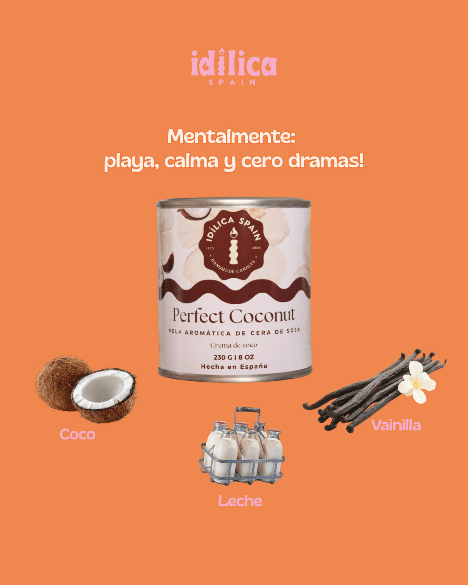 Vela Aromática Perfect Coconut - 1