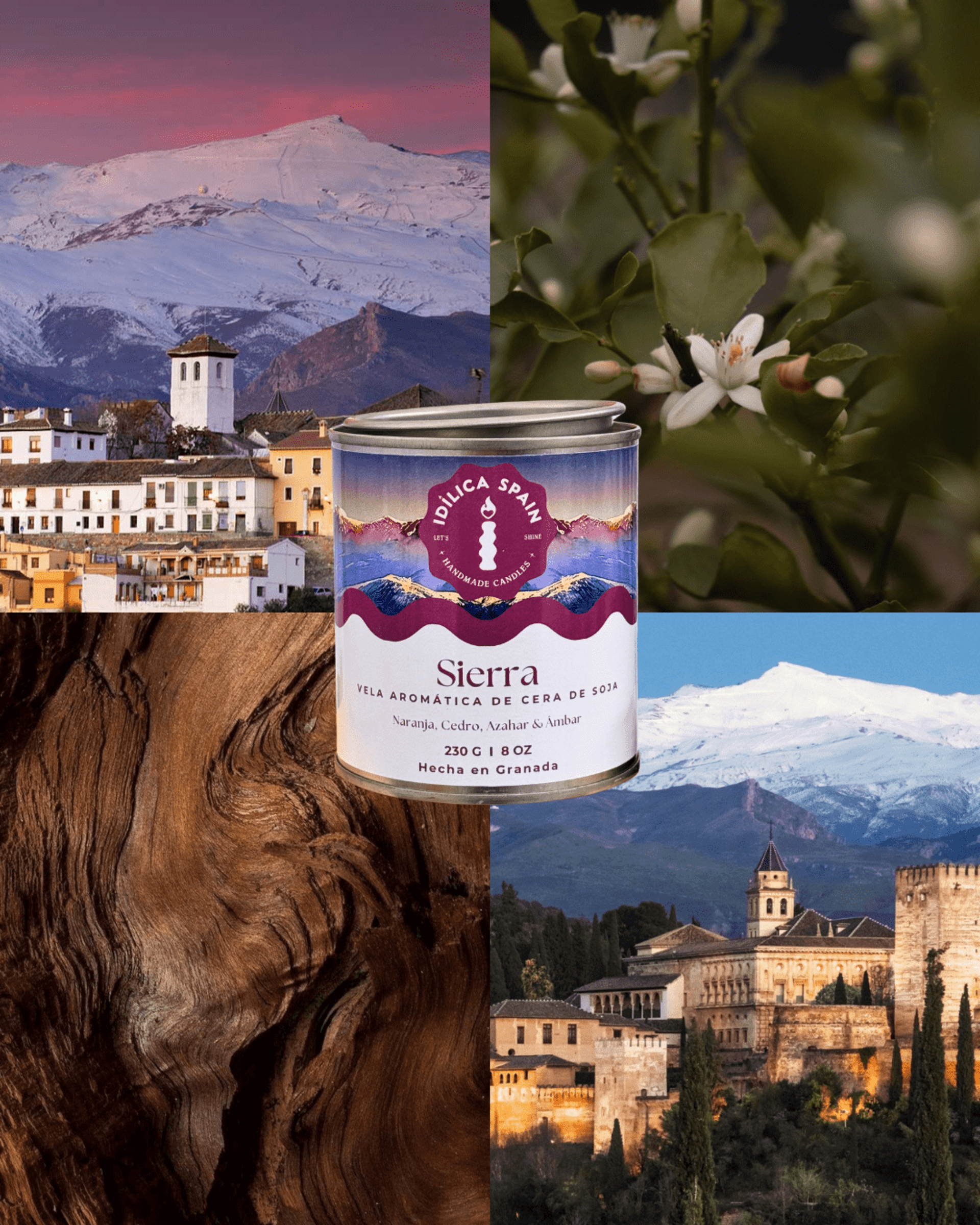 Vela Aromática Sierra - 1