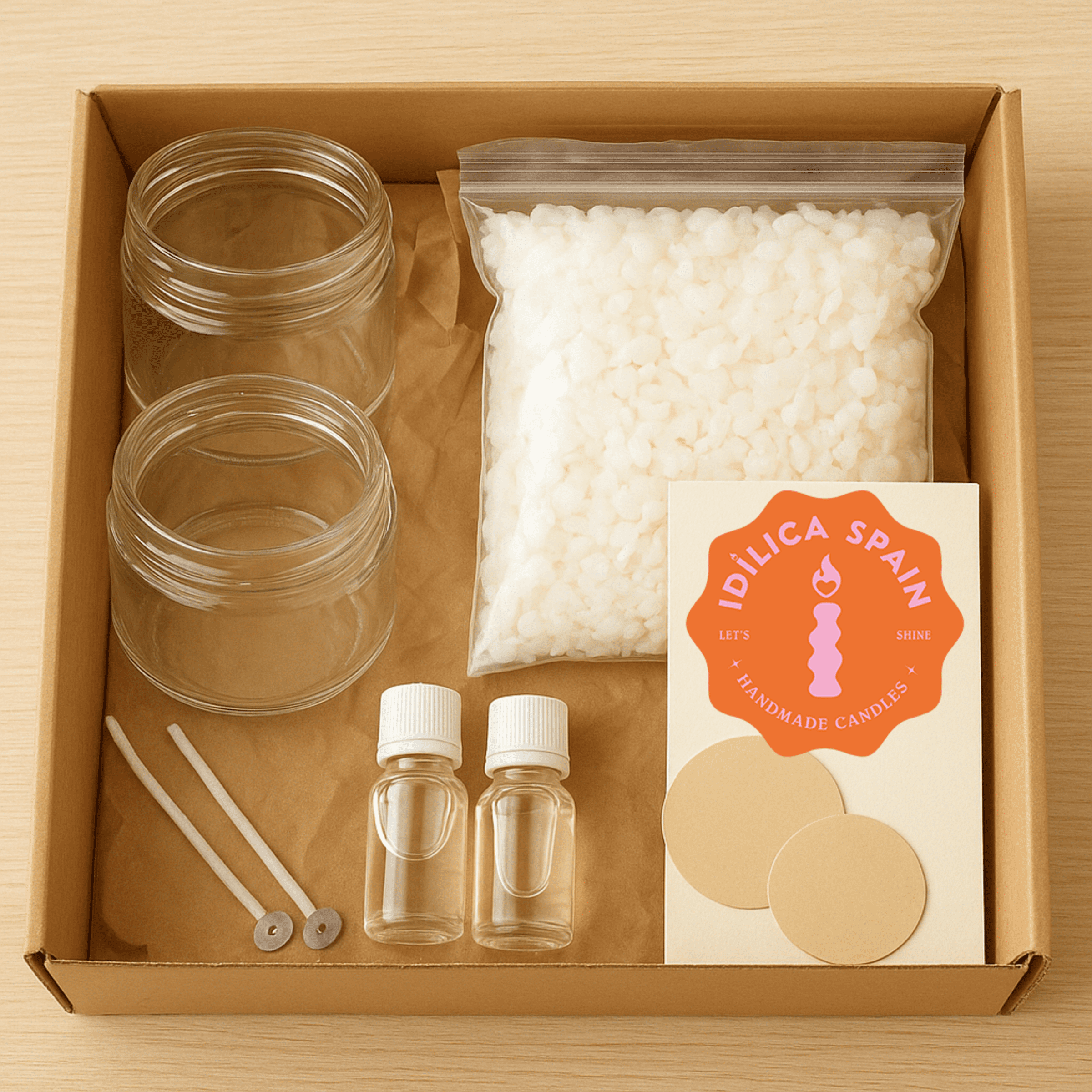 Kit DIY para hacer Velas Aromáticas