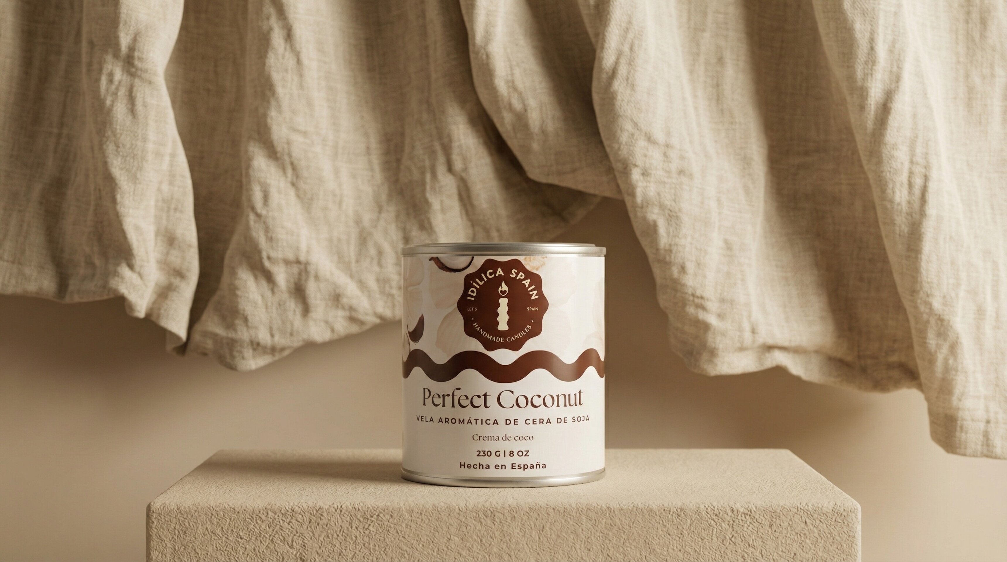 Vela de Soja Perfect Coconut - Coco y Vainilla - 2