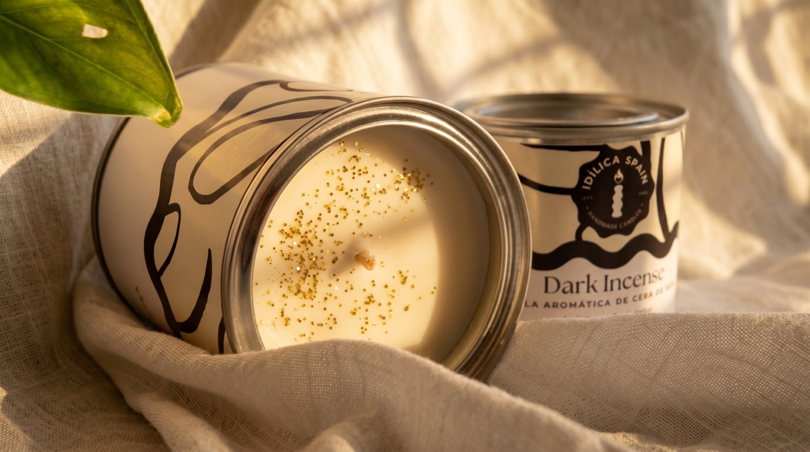 Vela de Soja Dark Incense - Incienso Místico y Cedro - 2