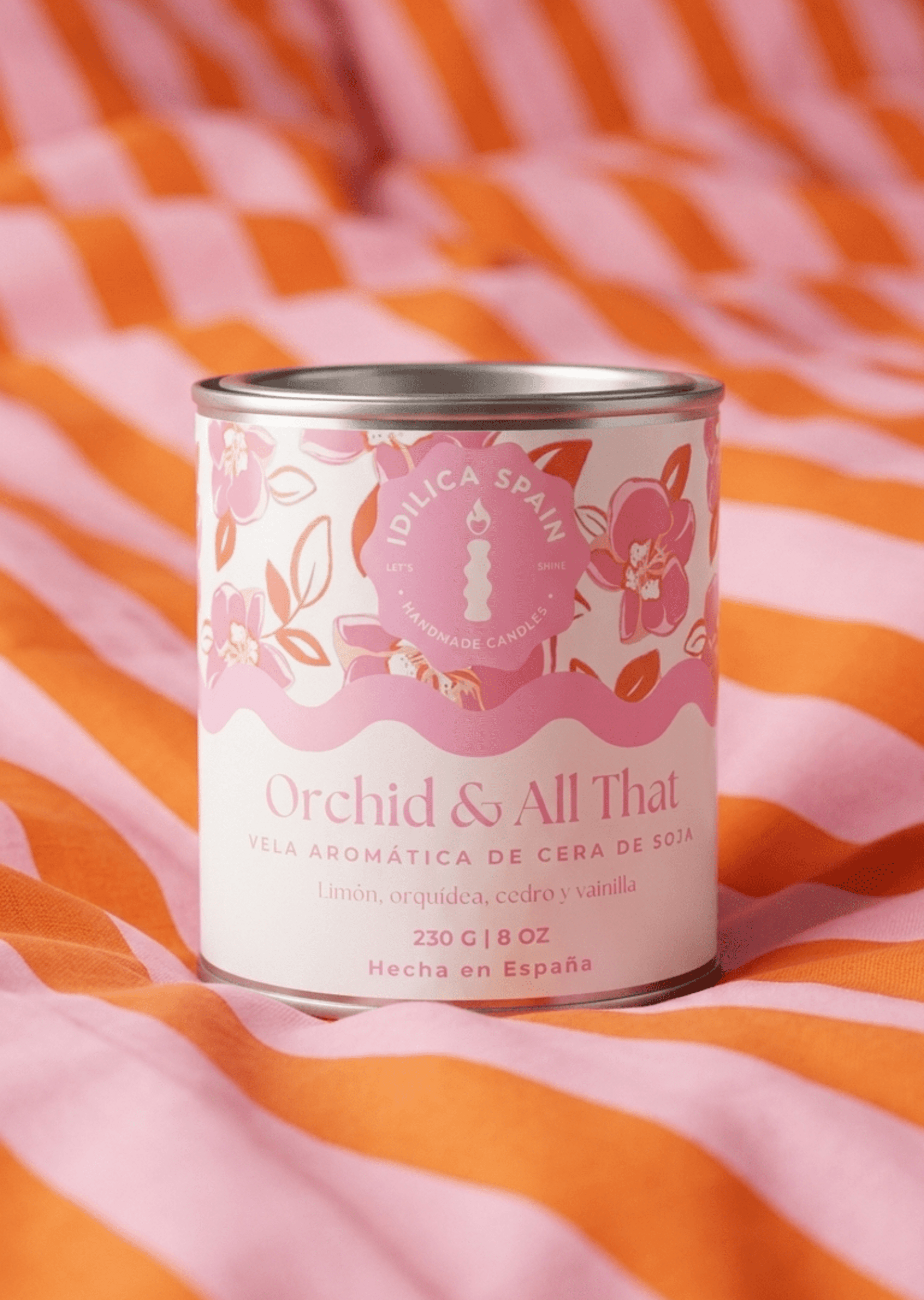 Vela de Soja Orchid & All That - Lima, Orquídea y Vainilla - 1