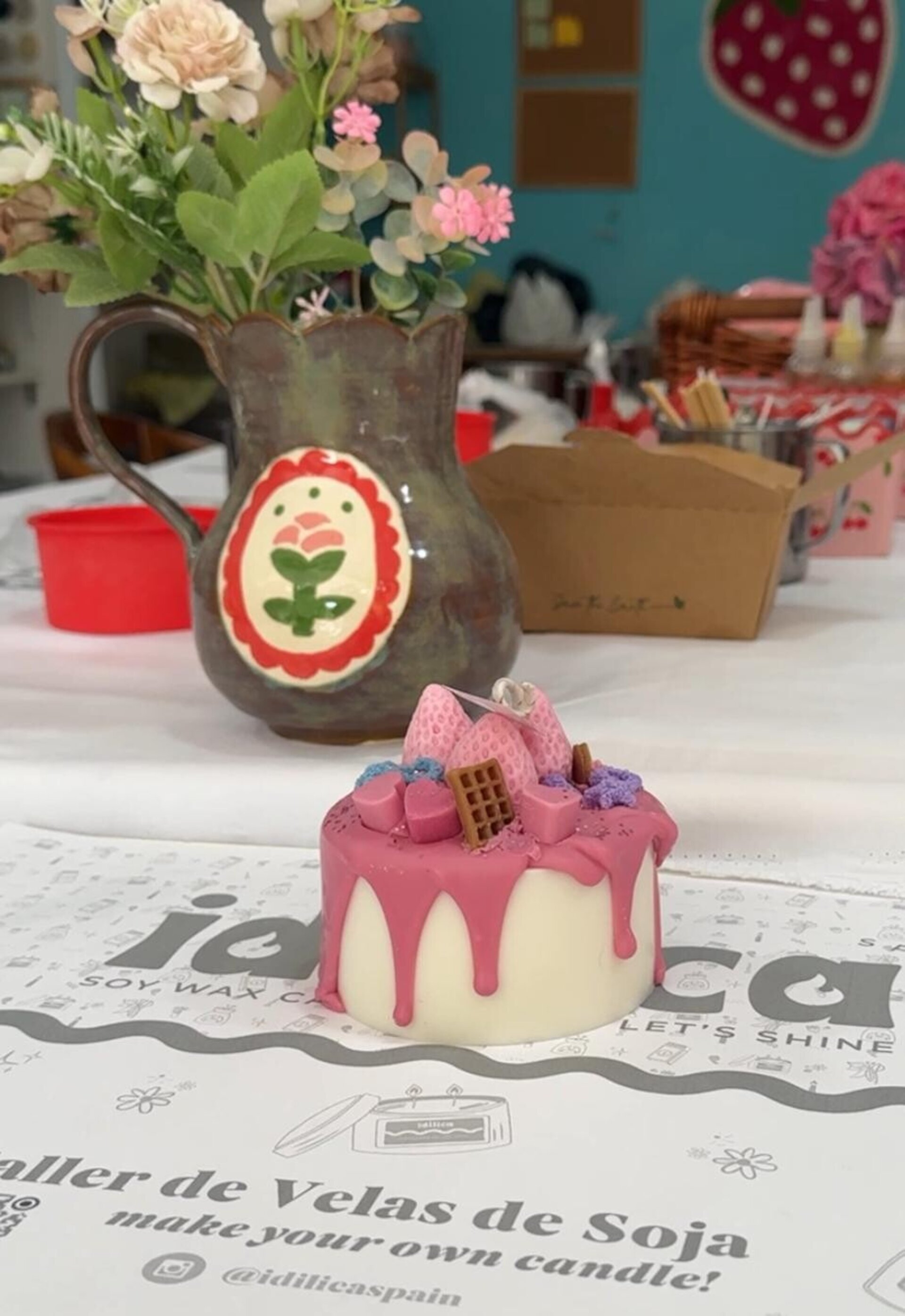 Taller de Velas Tipo Tarta - 2
