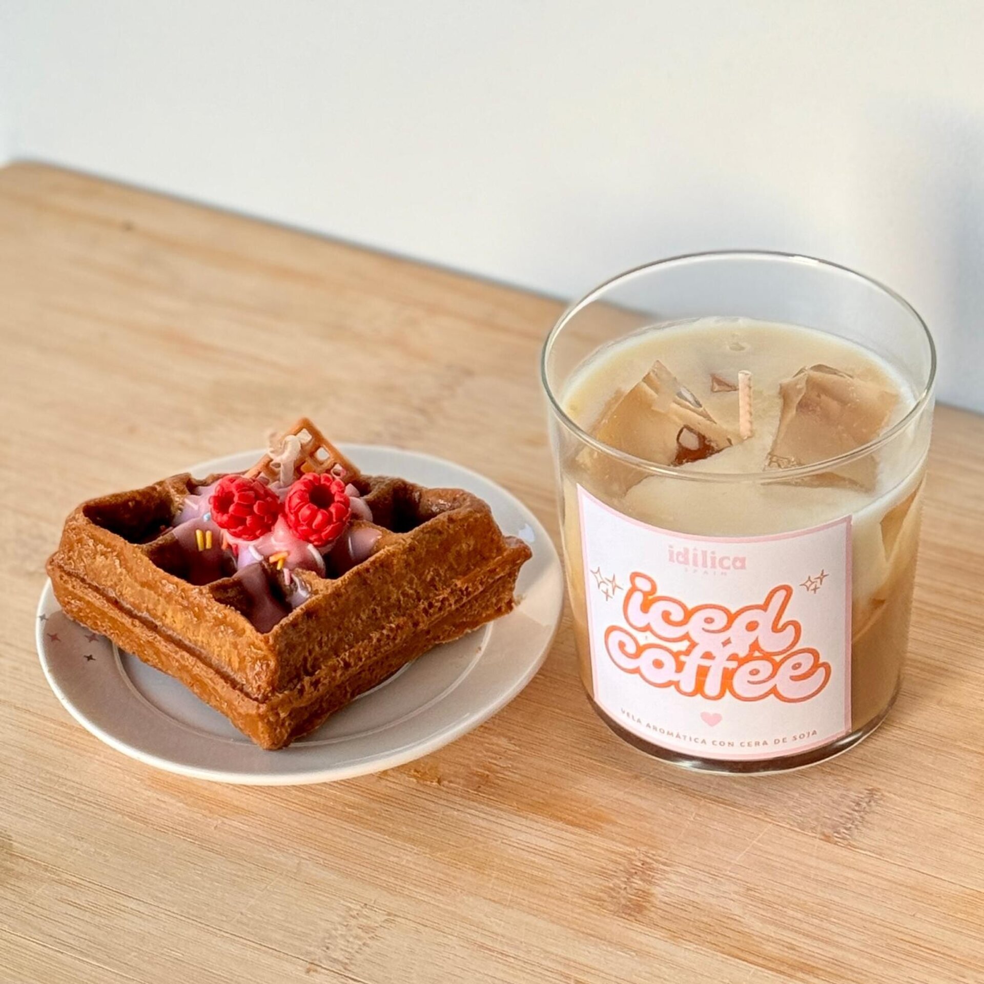 Taller de Velas Bebida Helada & Gofre - 2