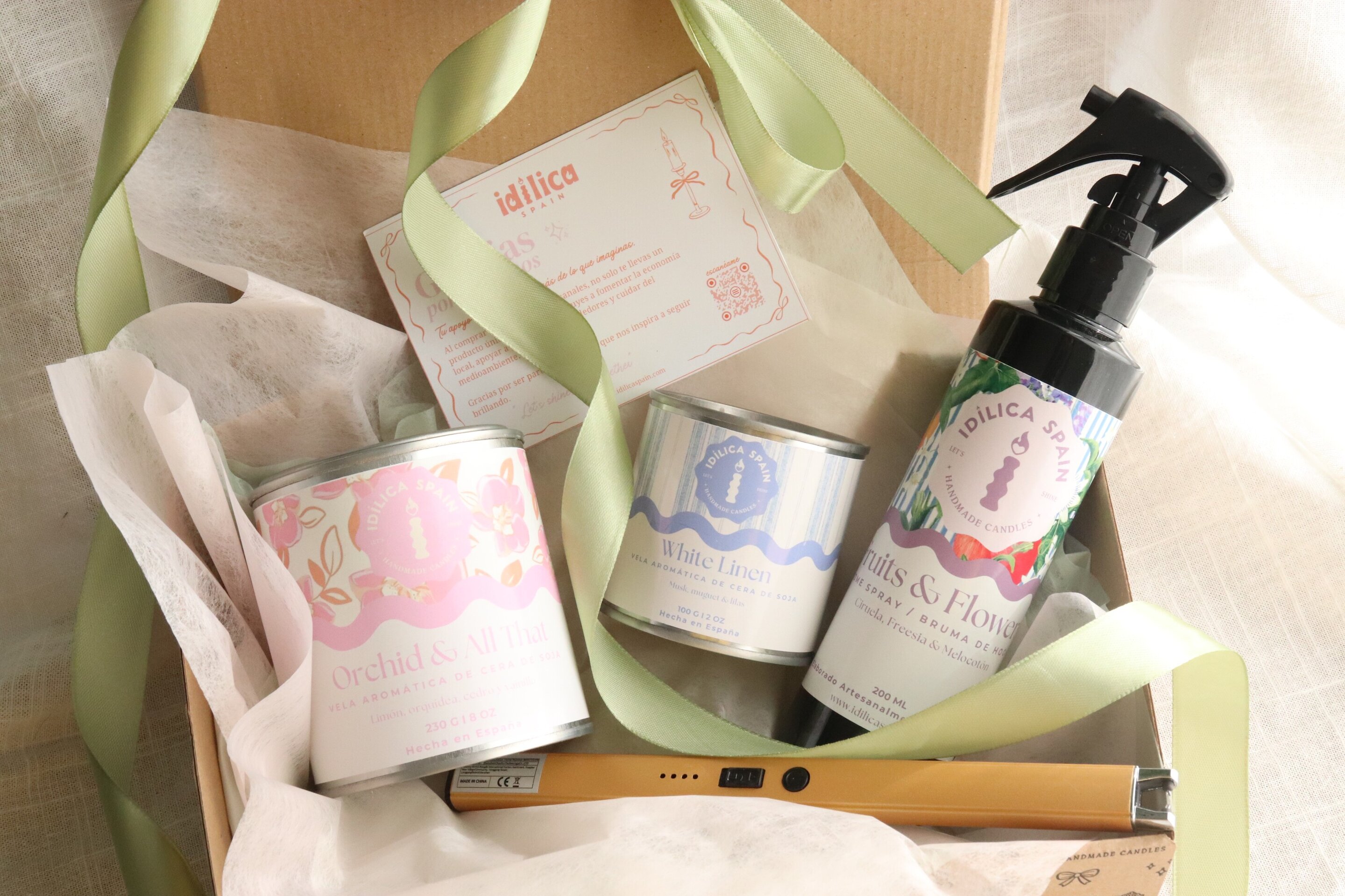 Pack Regalo "Momento Relax" para Mamá - Velas y Room spray - 2