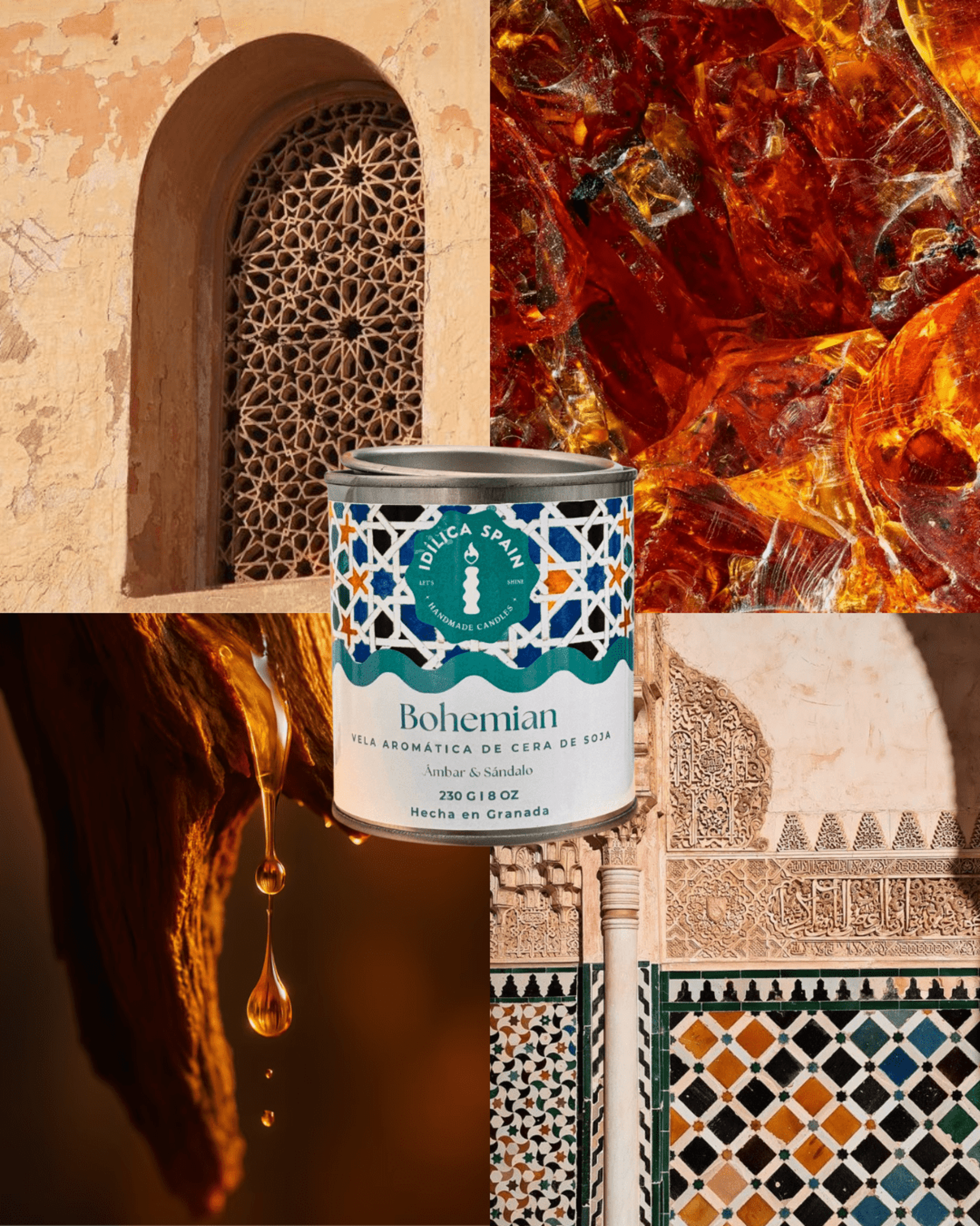 Vela Aromática Bohemian - 1