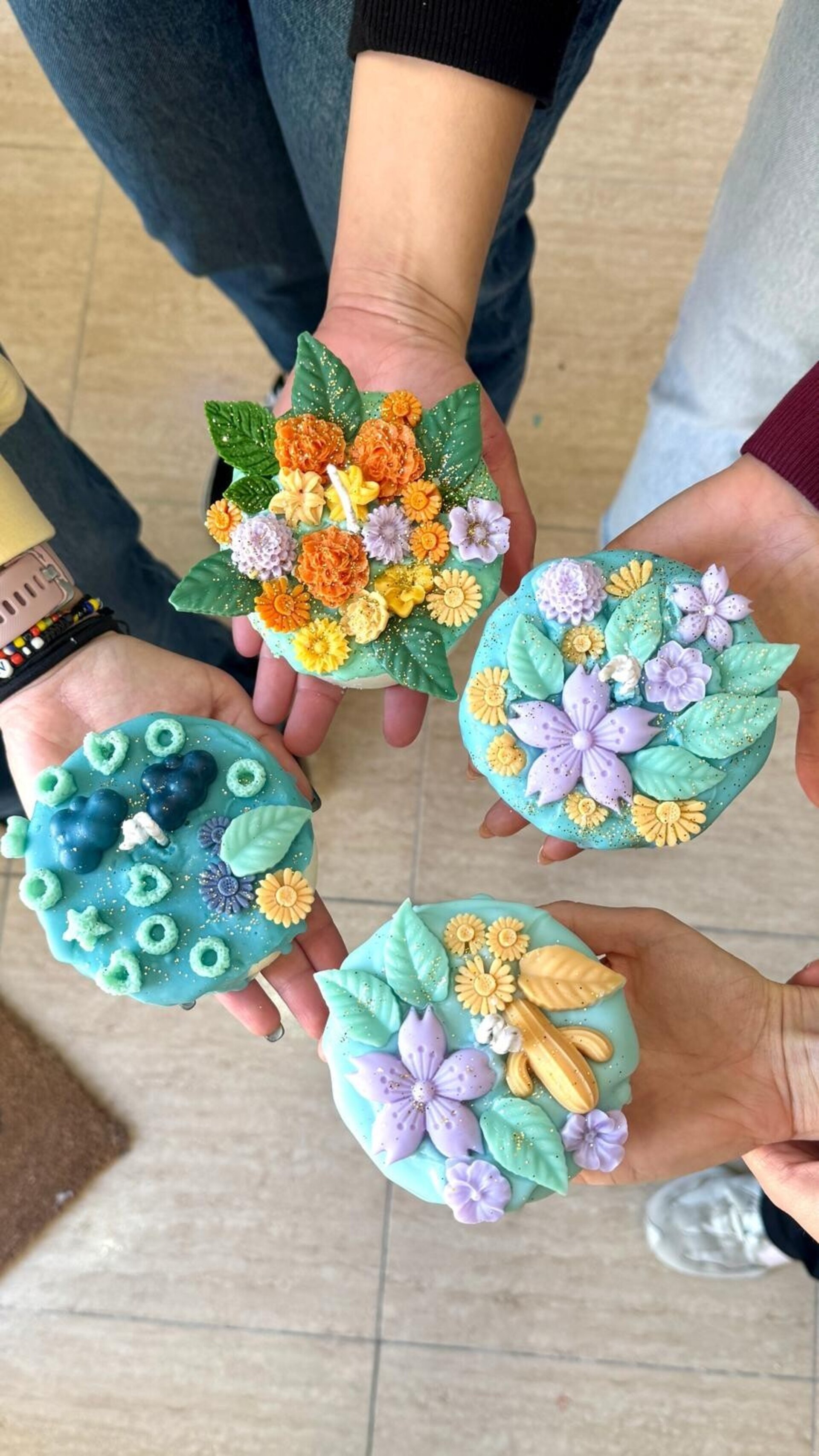 Taller de Velas Tipo Tarta - 4