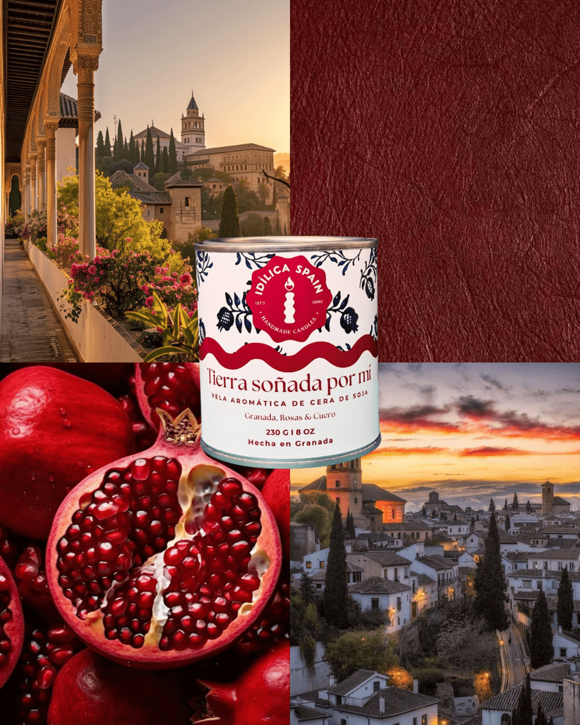 Vela Aromática Tierra Soñada por Mí - 1