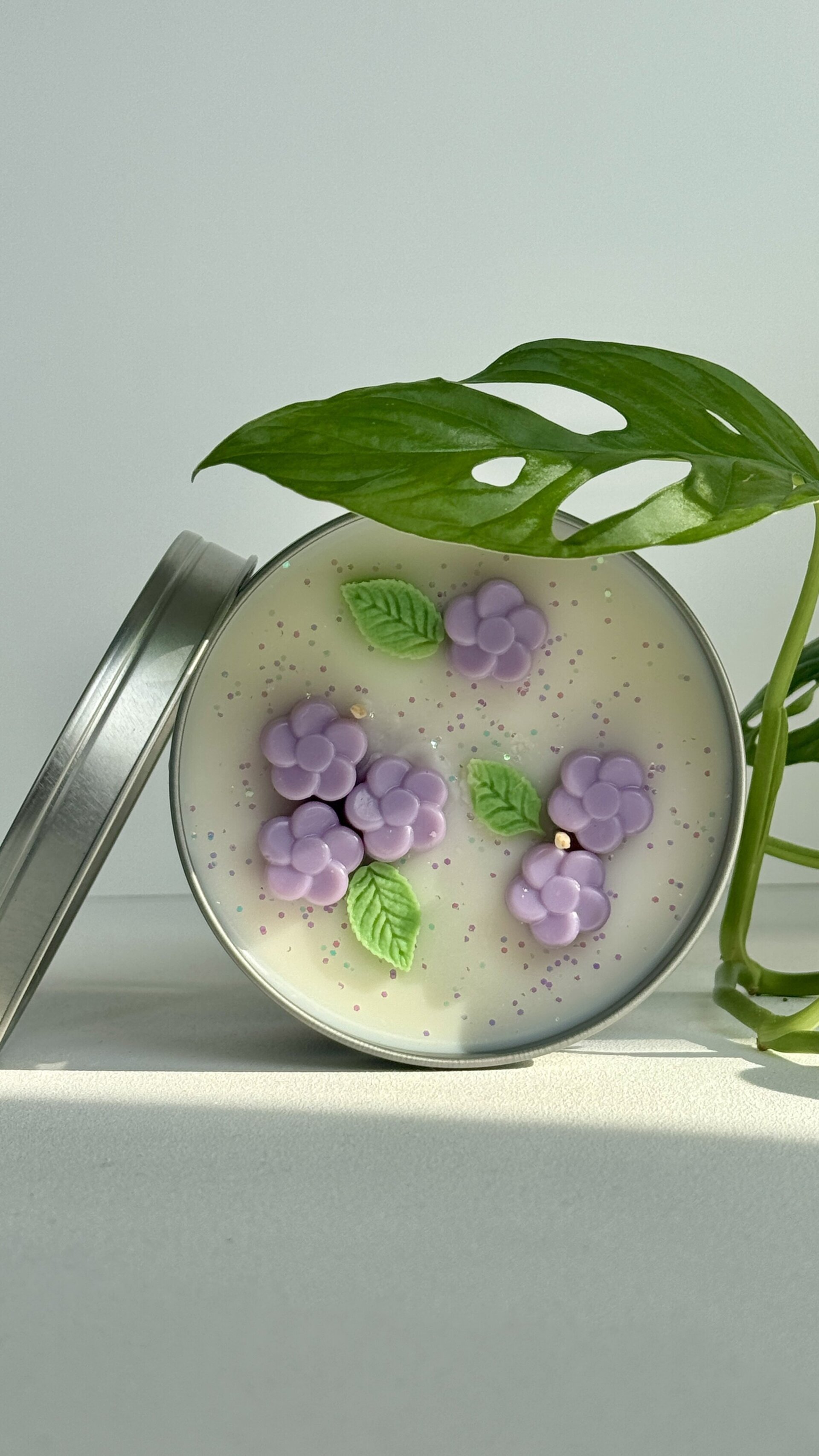 Vela de Soja Violeta - 4