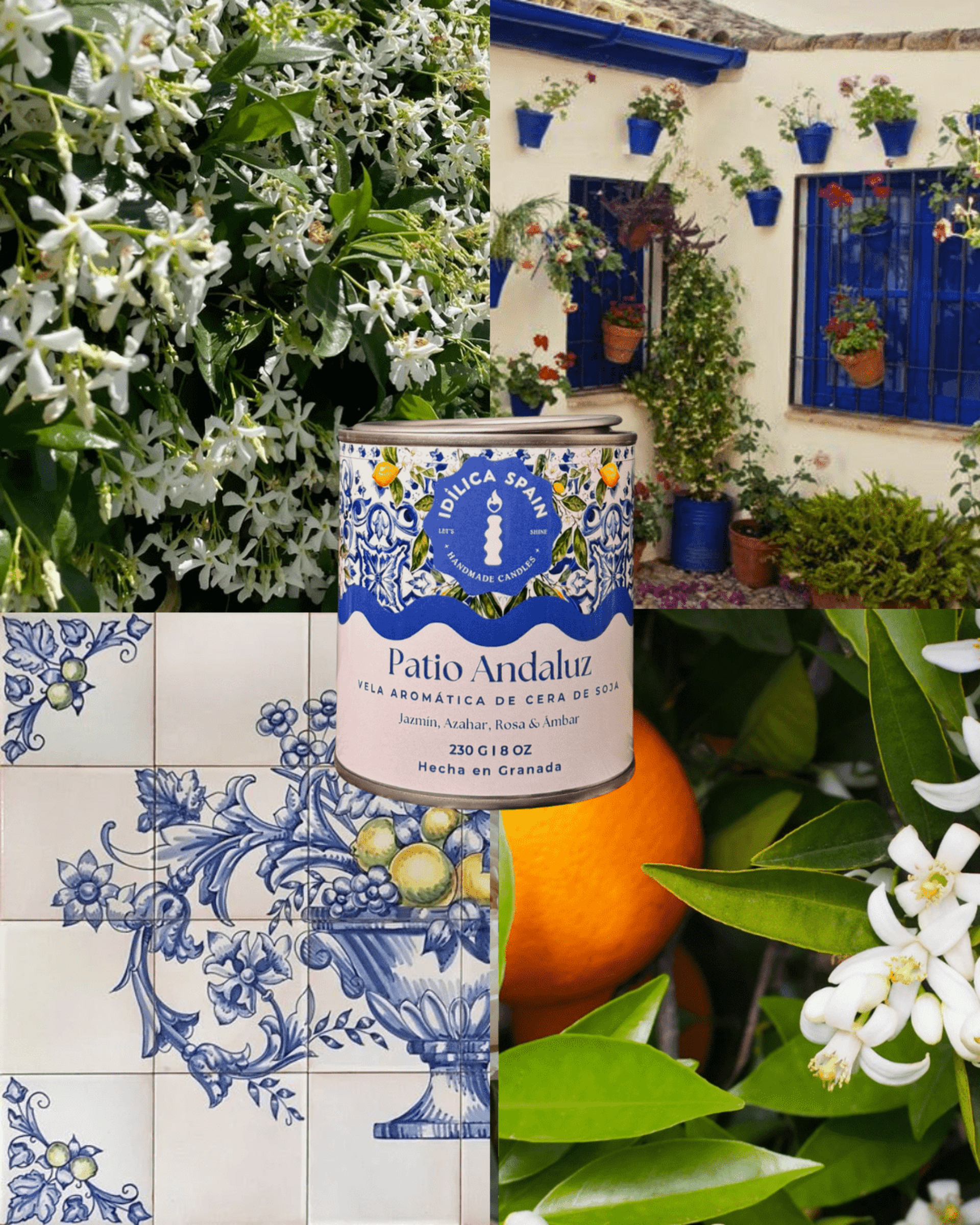 Vela Aromática Patio Andalúz - 1