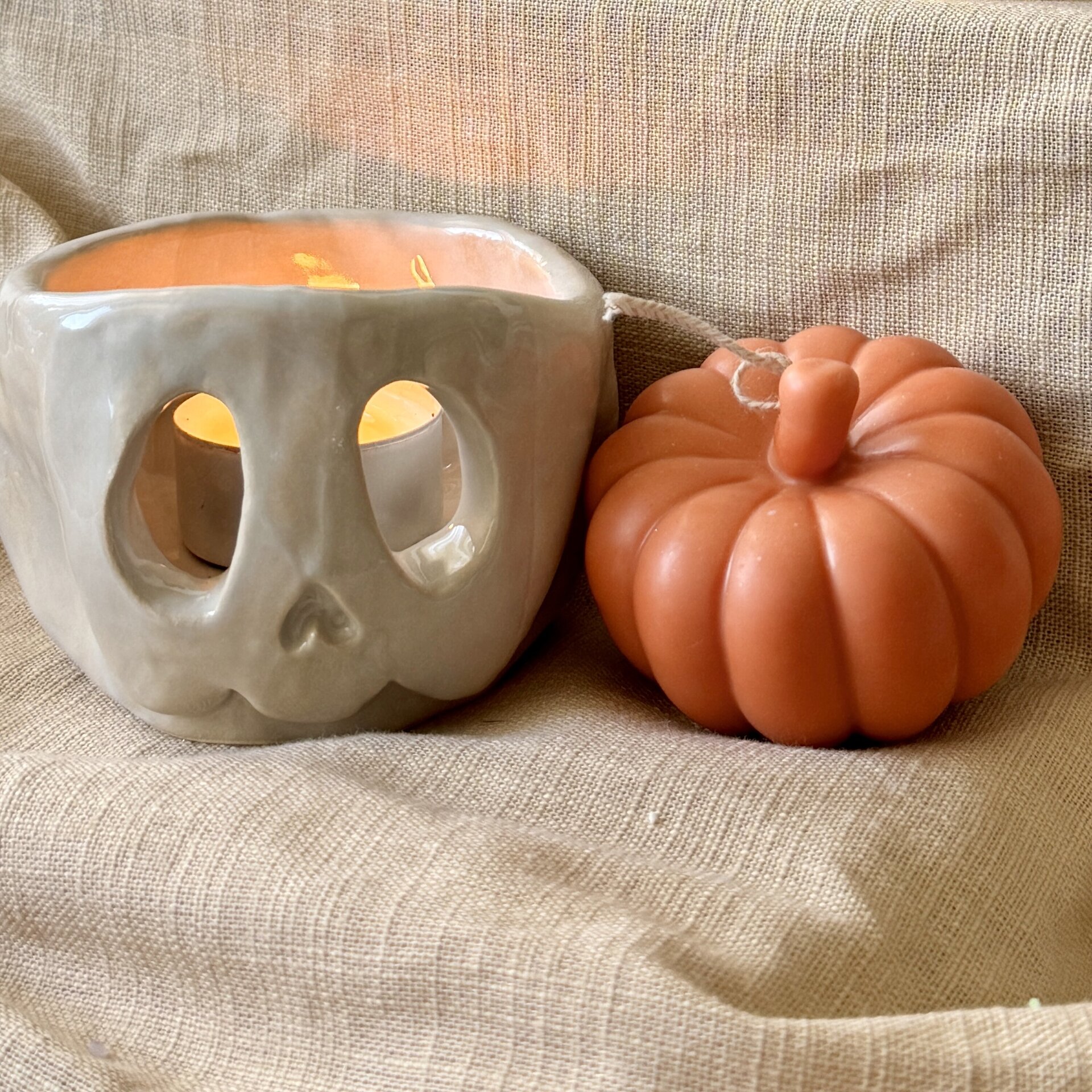 Vela en forma de Calabaza - 3