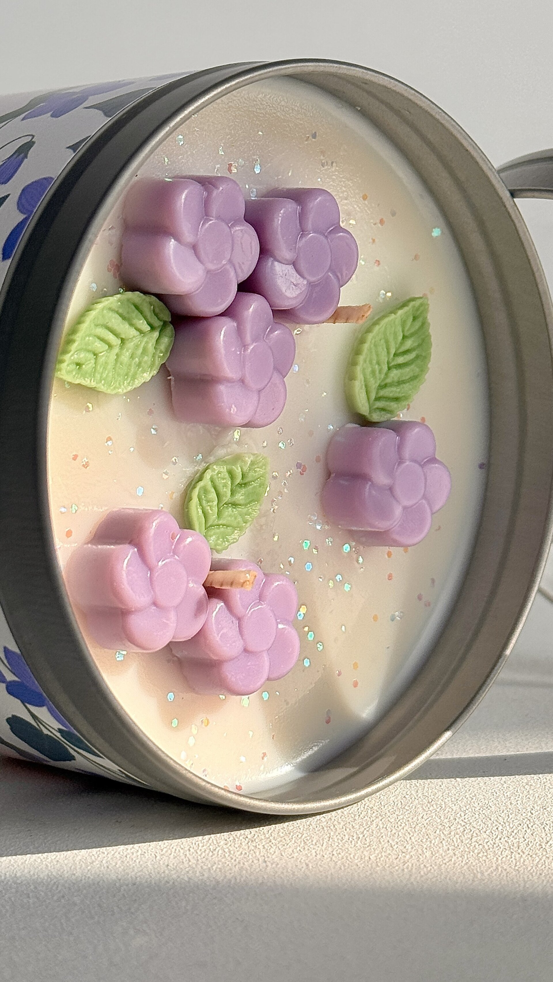 Vela de Soja Violeta - 3