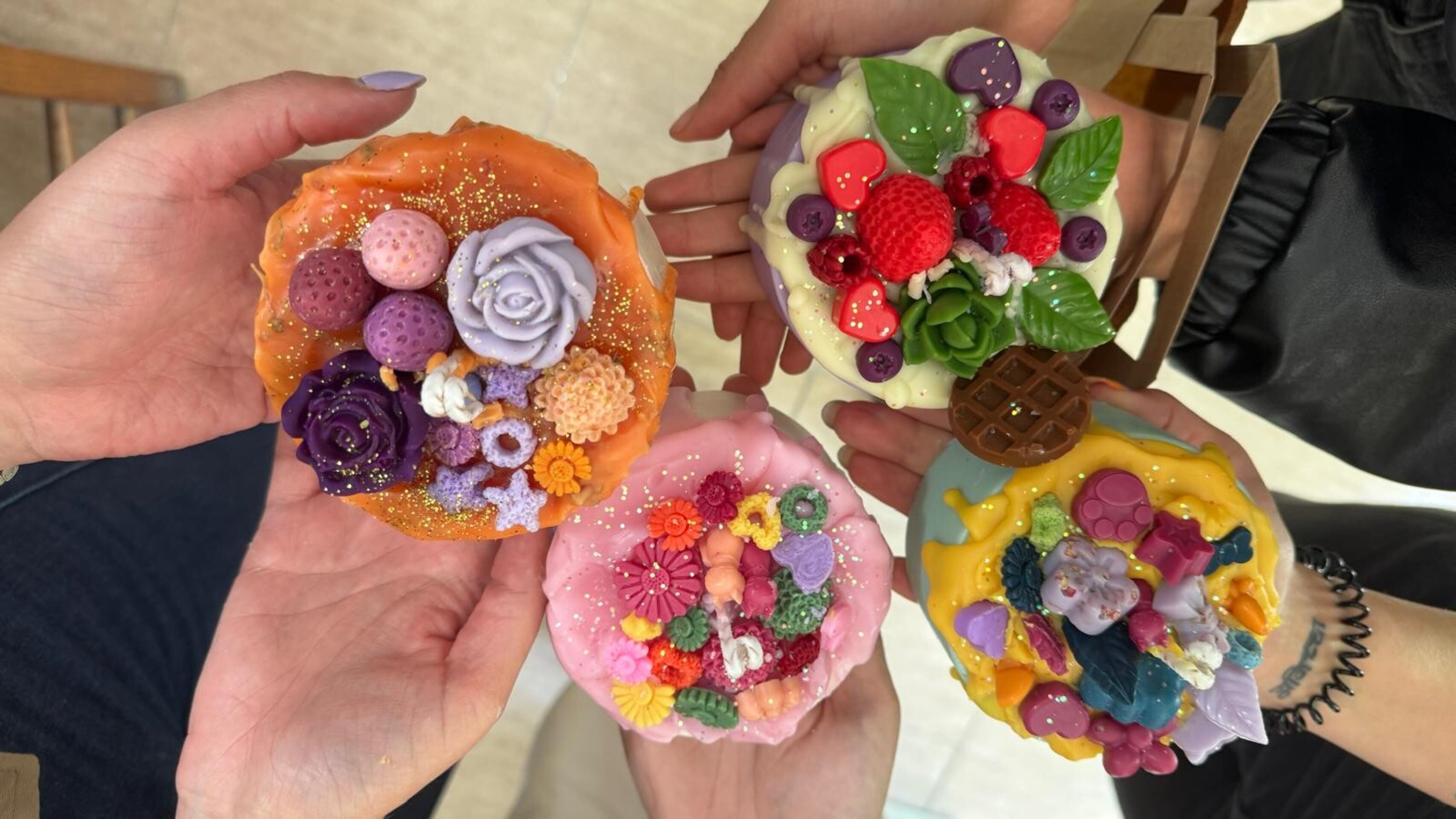 Taller de Velas Tipo Tarta - 6