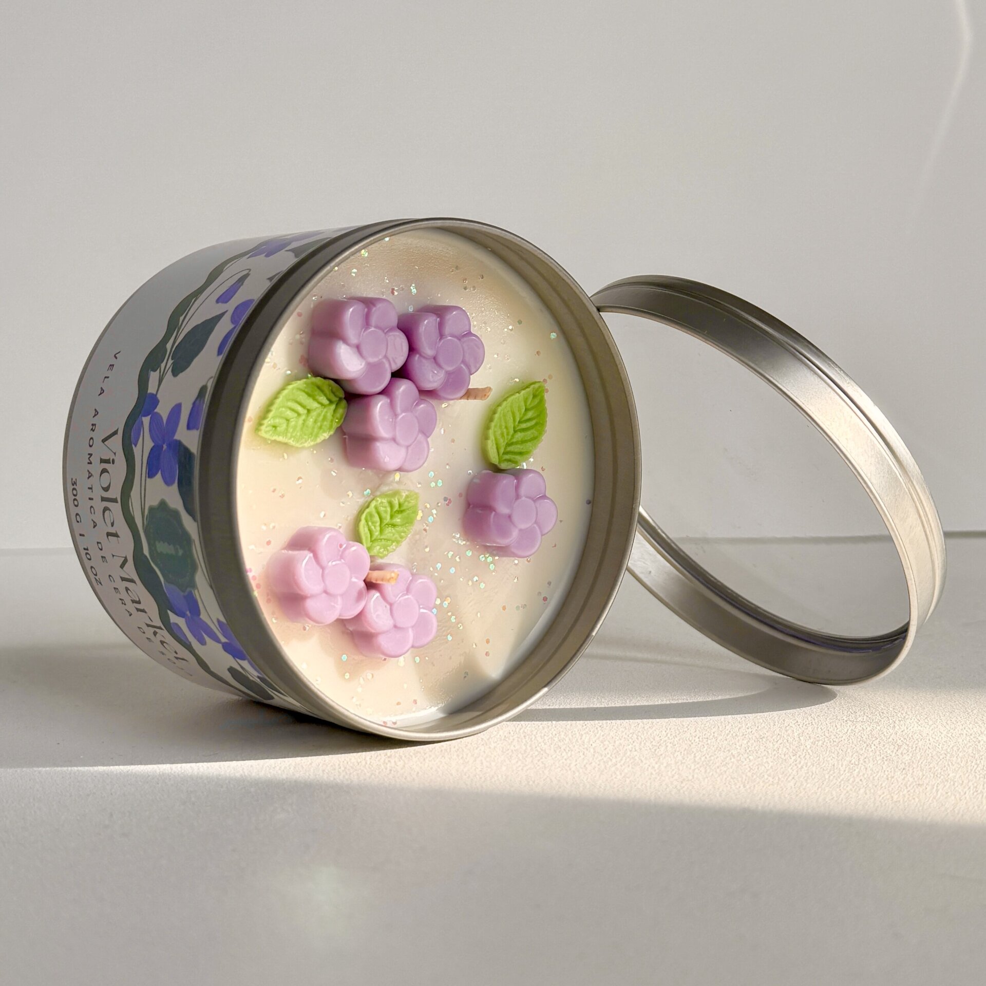 Vela de Soja Violeta - 2