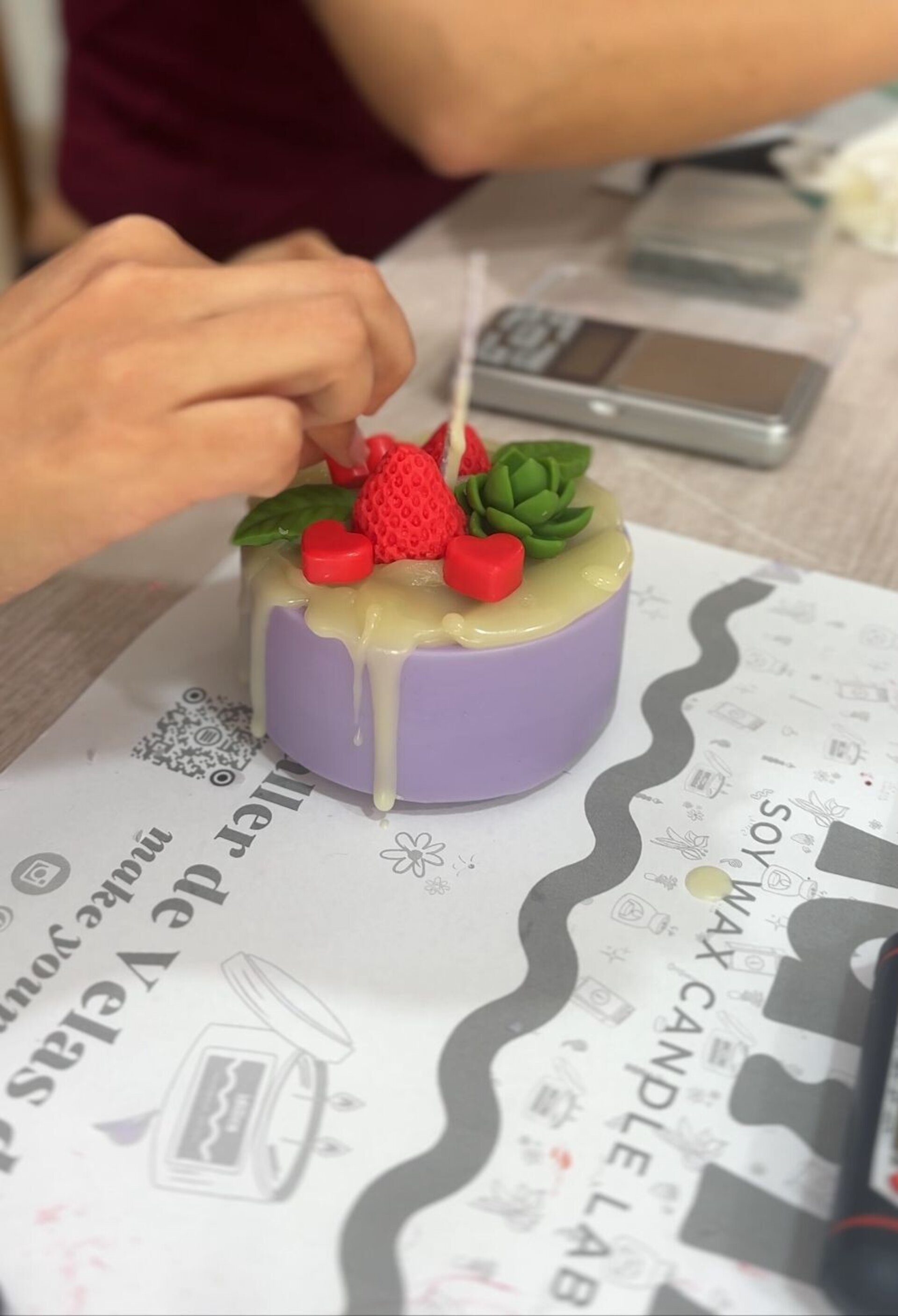 Taller de Velas Tipo Tarta - 5