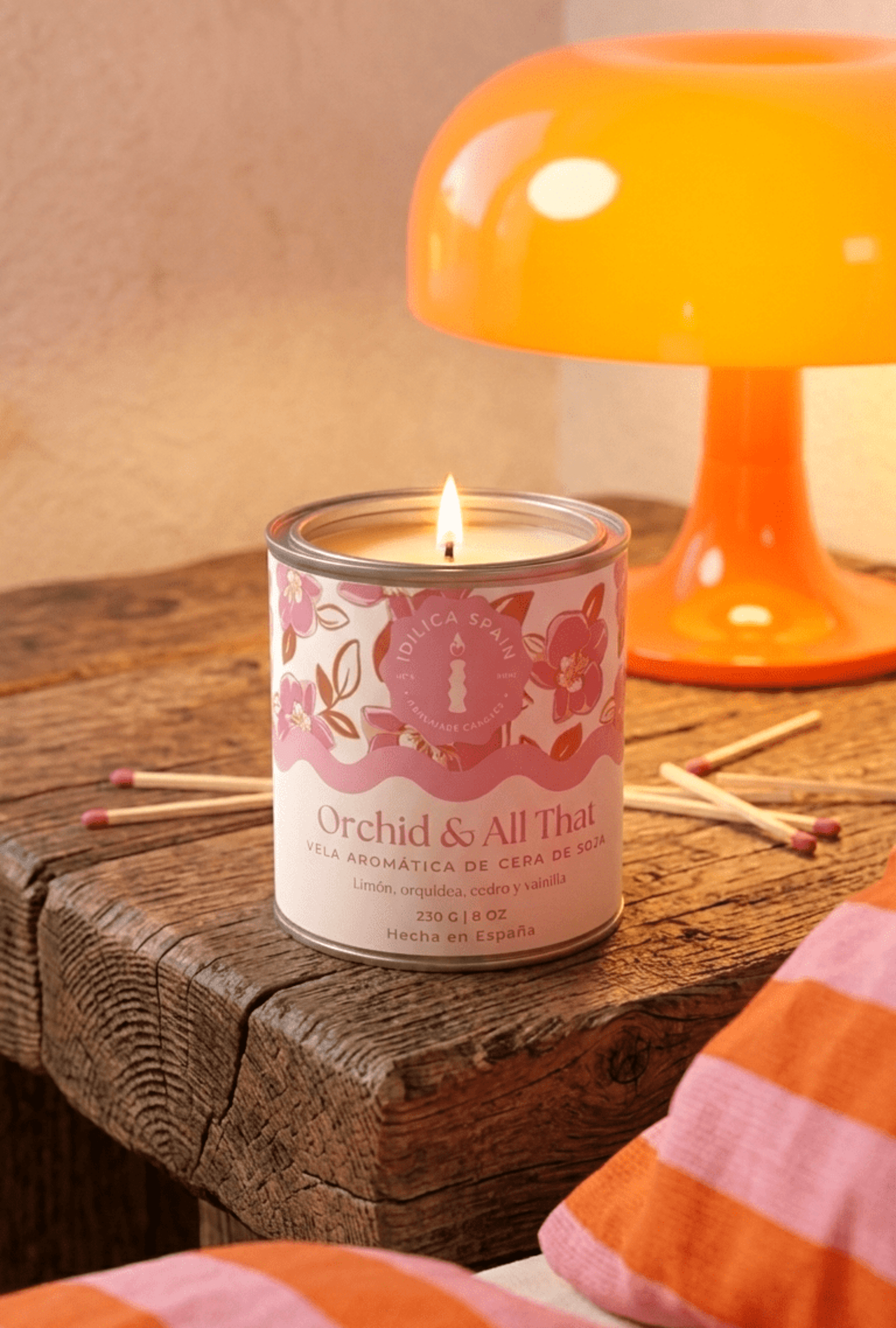 Vela de Soja Orchid & All That - Lima, Orquídea y Vainilla - 3